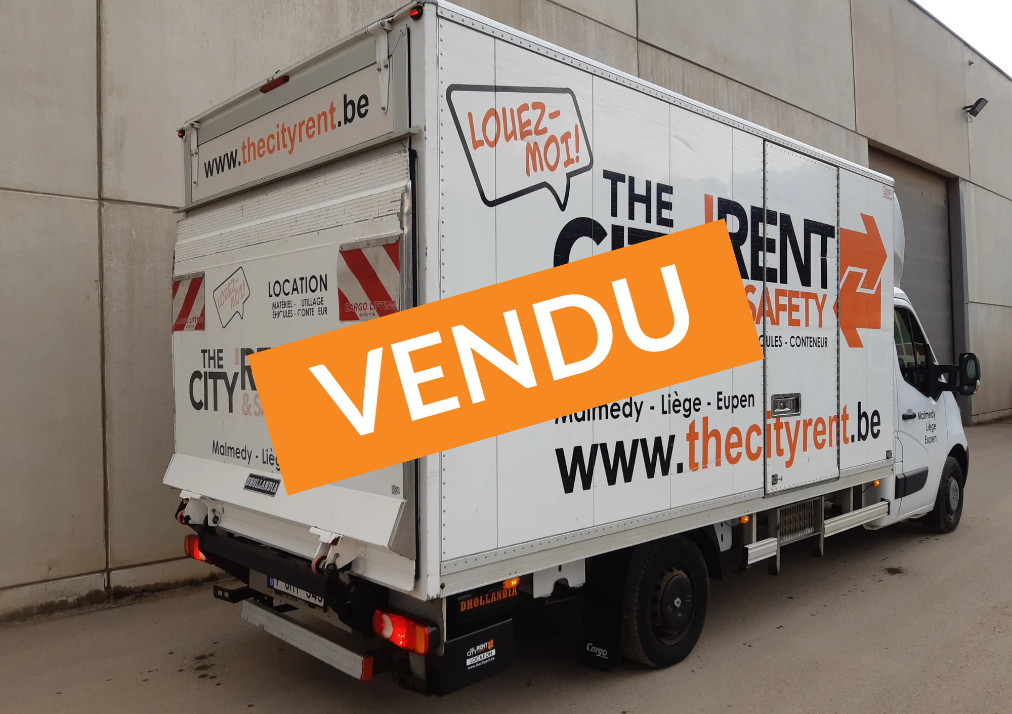 VENDU – MASTER CUBE 19 m³ 2300 diesel