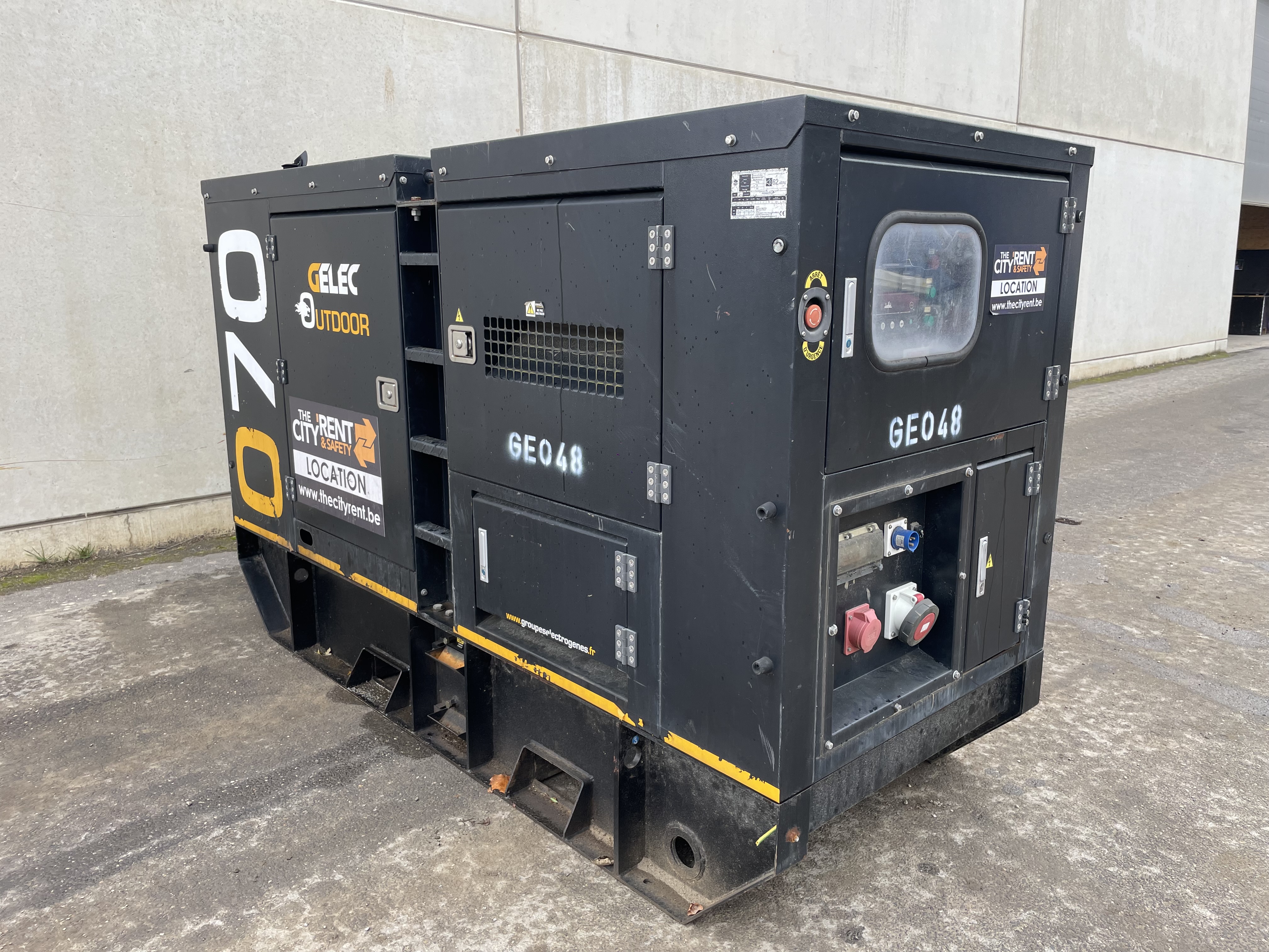 GROUPE ÉLECTROGÈNE 60 KVA - Gelec 70YC