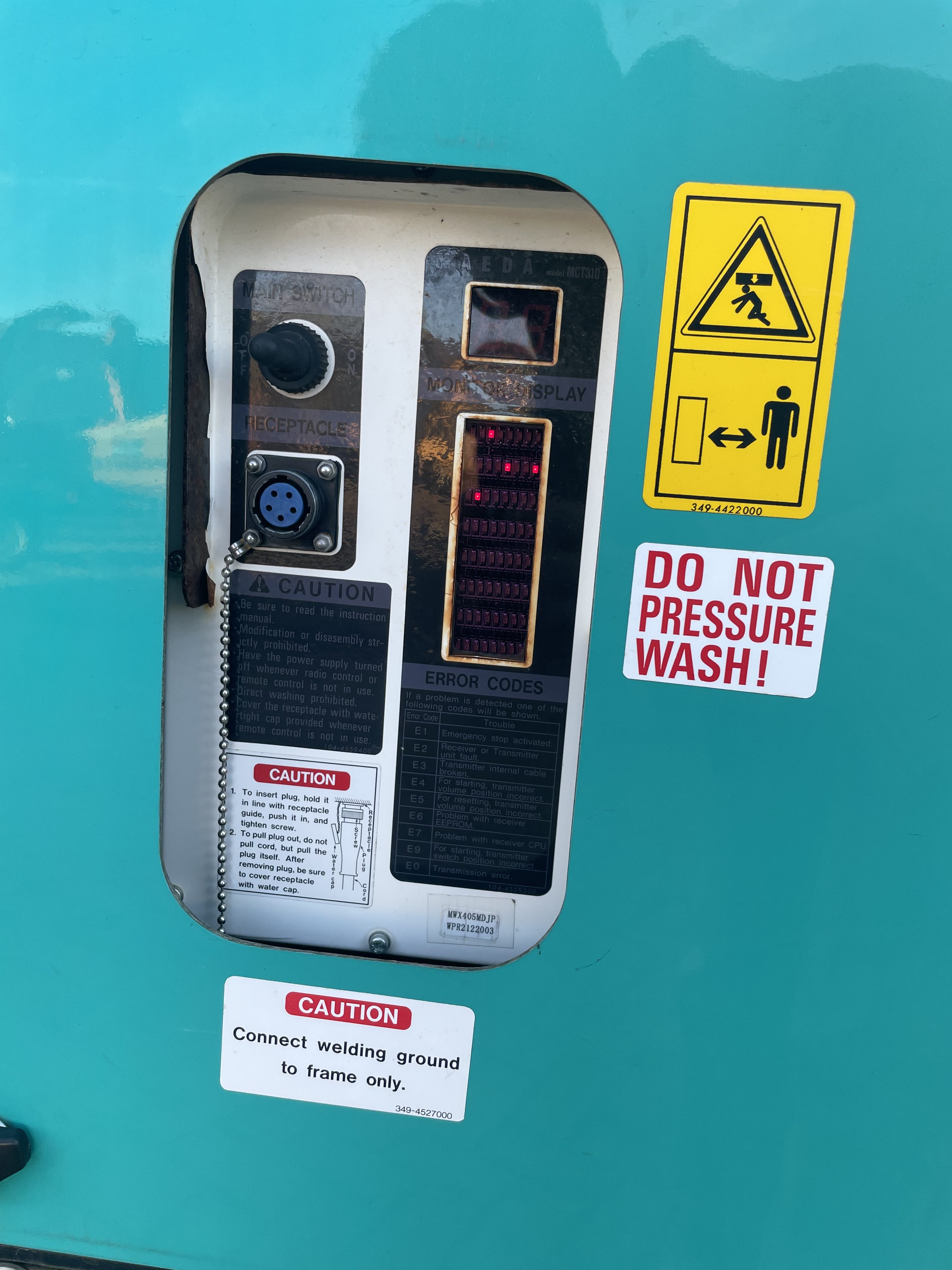 MINI-GRUE 3830 KG – MAEDA MC405 – Image 9