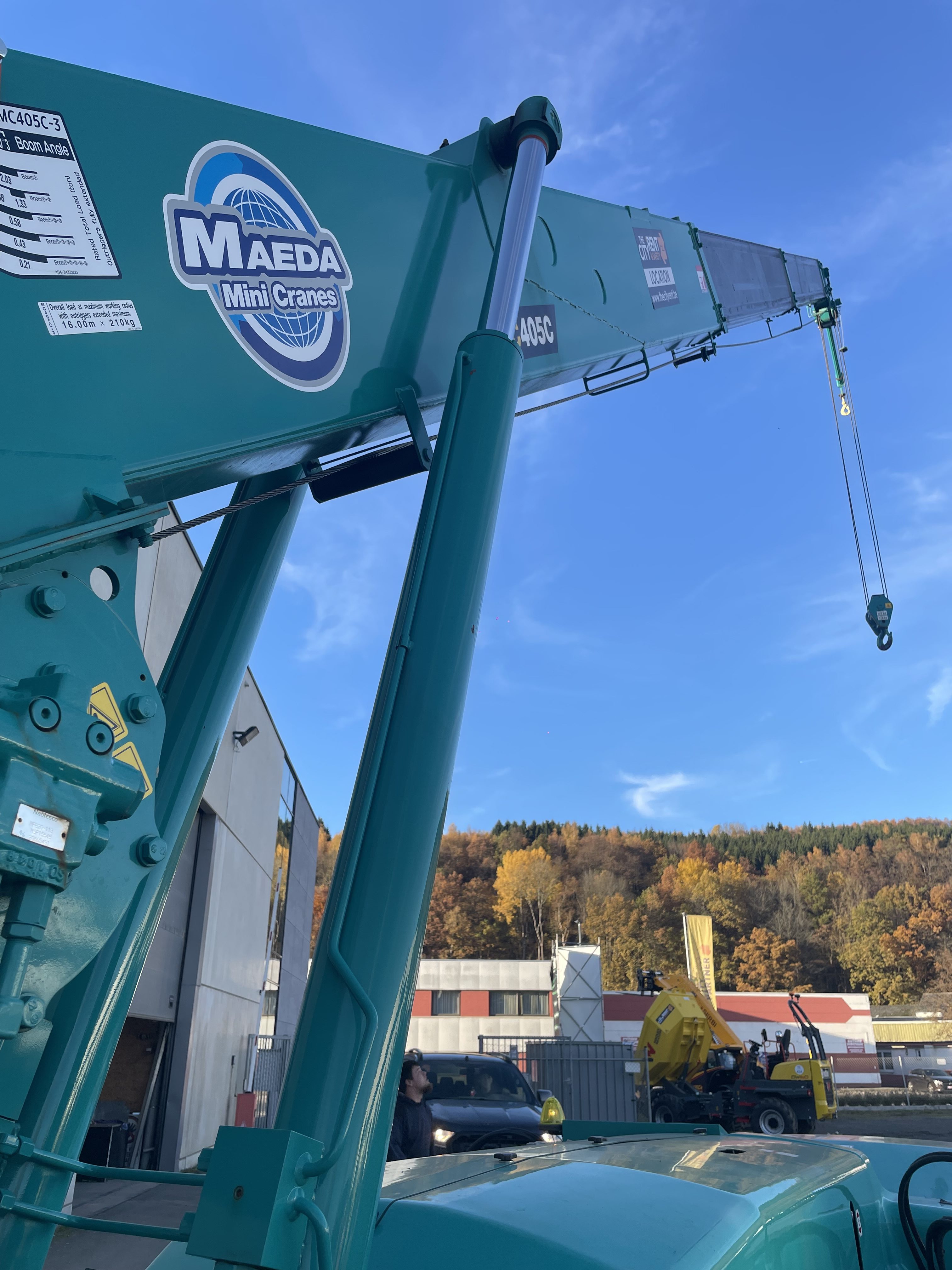 MINI-GRUE 3830 KG – MAEDA MC405 – Image 8