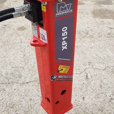 TE-ENFONCE-PIEUX HYDRAULIQUE POUR MINIPELLE 3 TONNES – Image 2